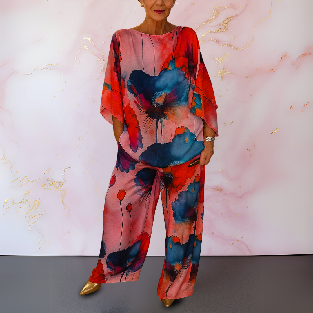 Molly | Satin Two-Piece Women's Set