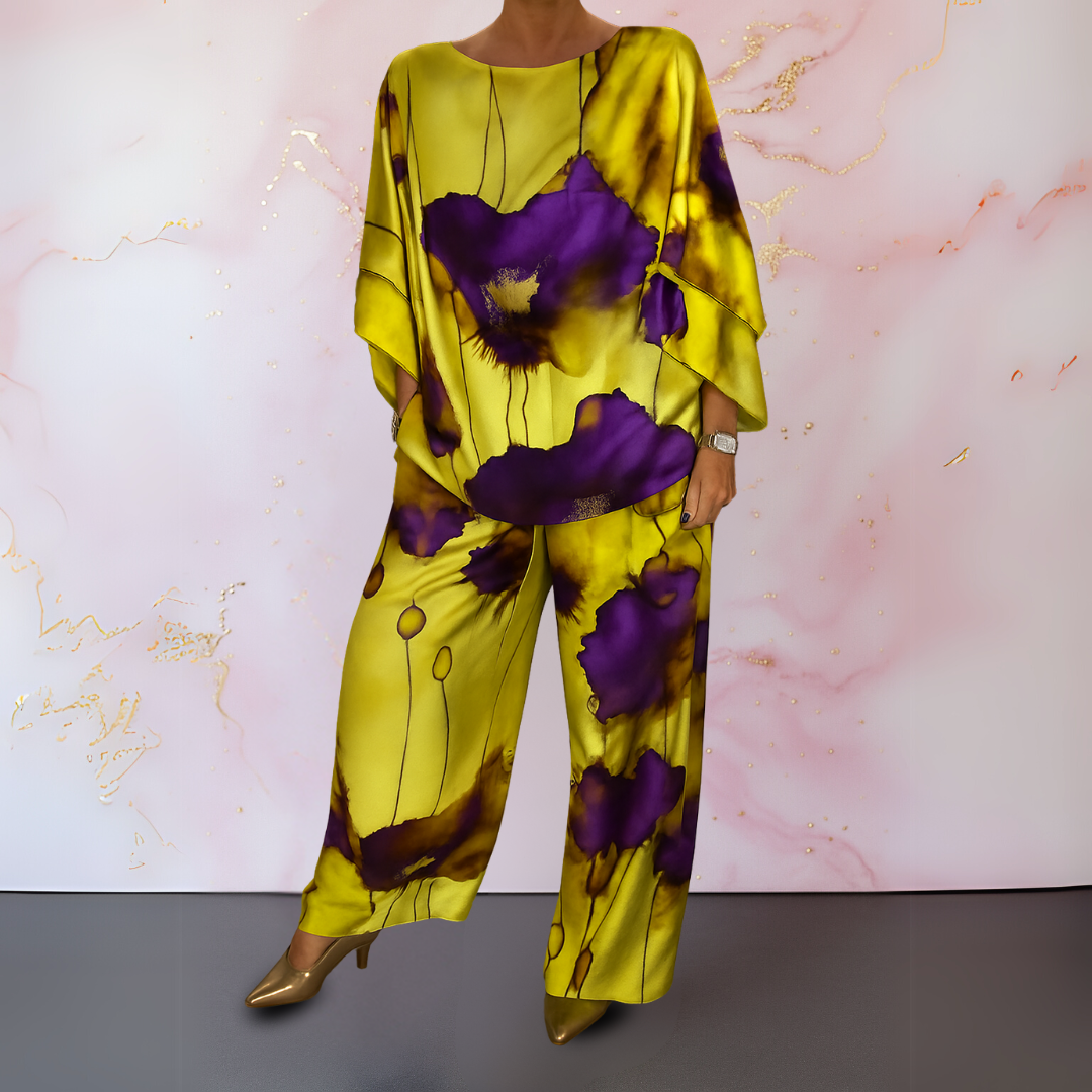 Molly | Satin Two-Piece Women's Set