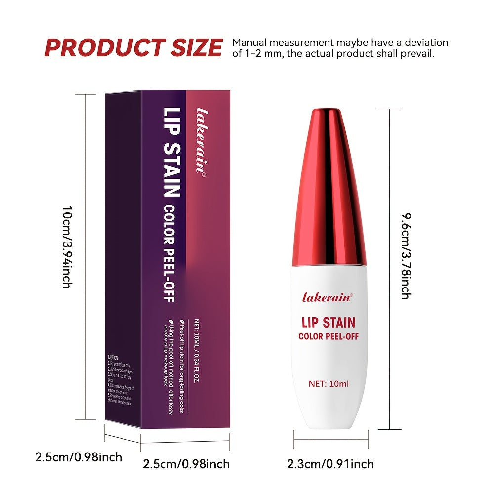 Peel-off lipstick