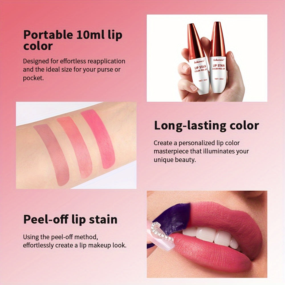 Peel-off lipstick