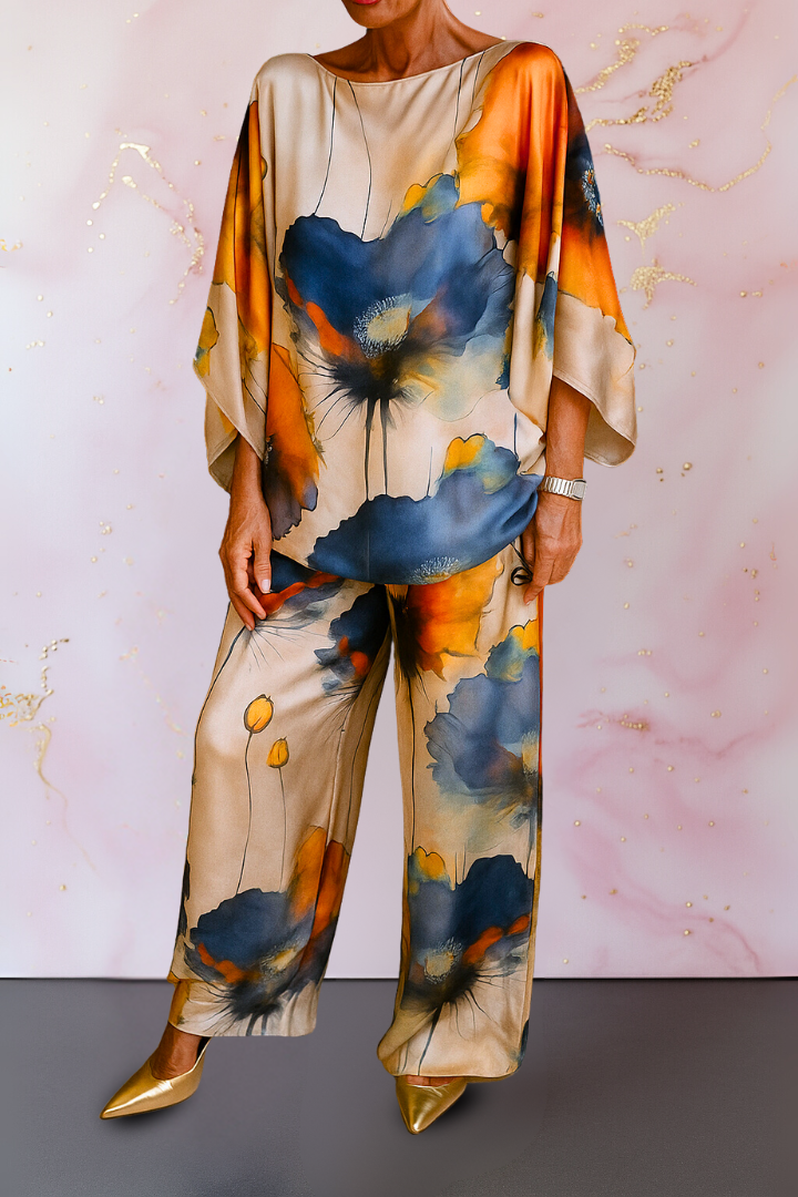 Molly | Satin Two-Piece Women's Set
