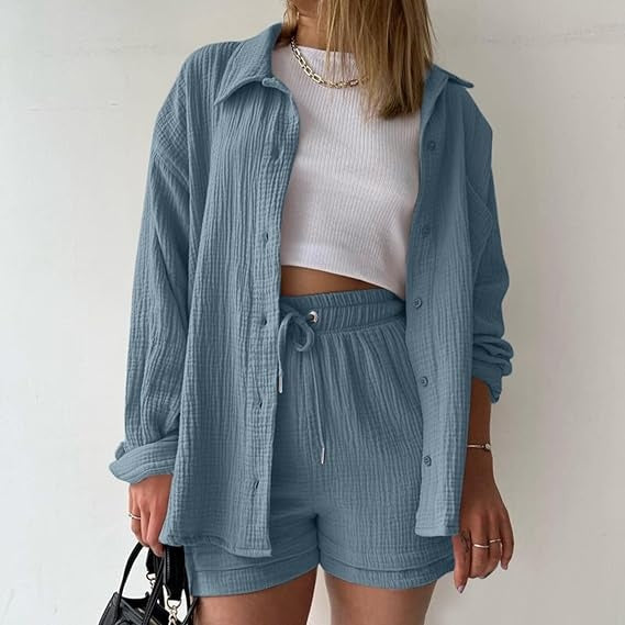 Kayleigh | Cotton two-piece set