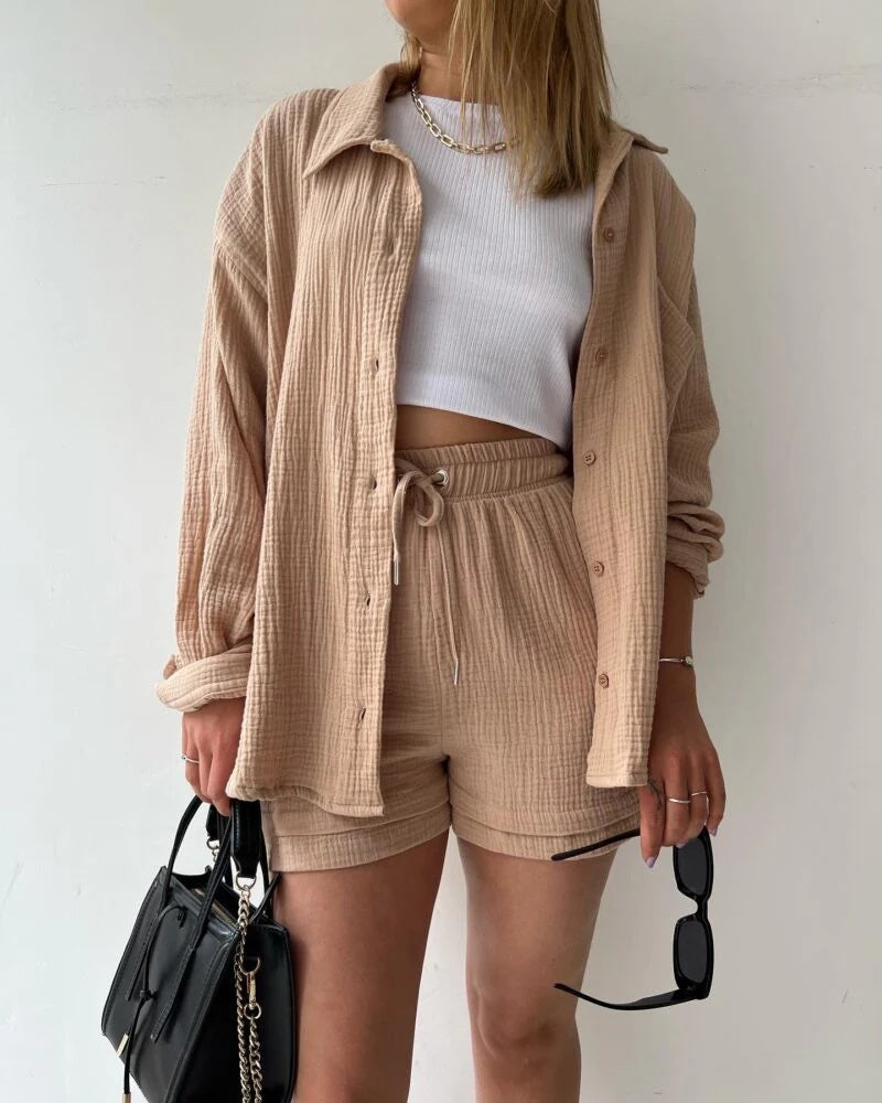Kayleigh | Cotton two-piece set