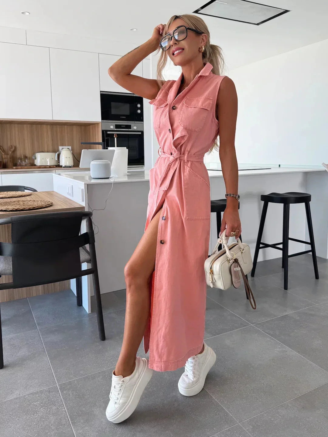 Ivy | Maxi Denim Dress