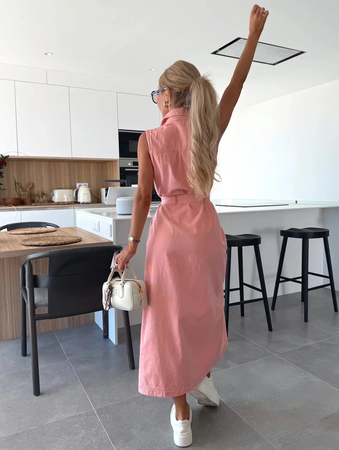 Ivy | Maxi Denim Dress