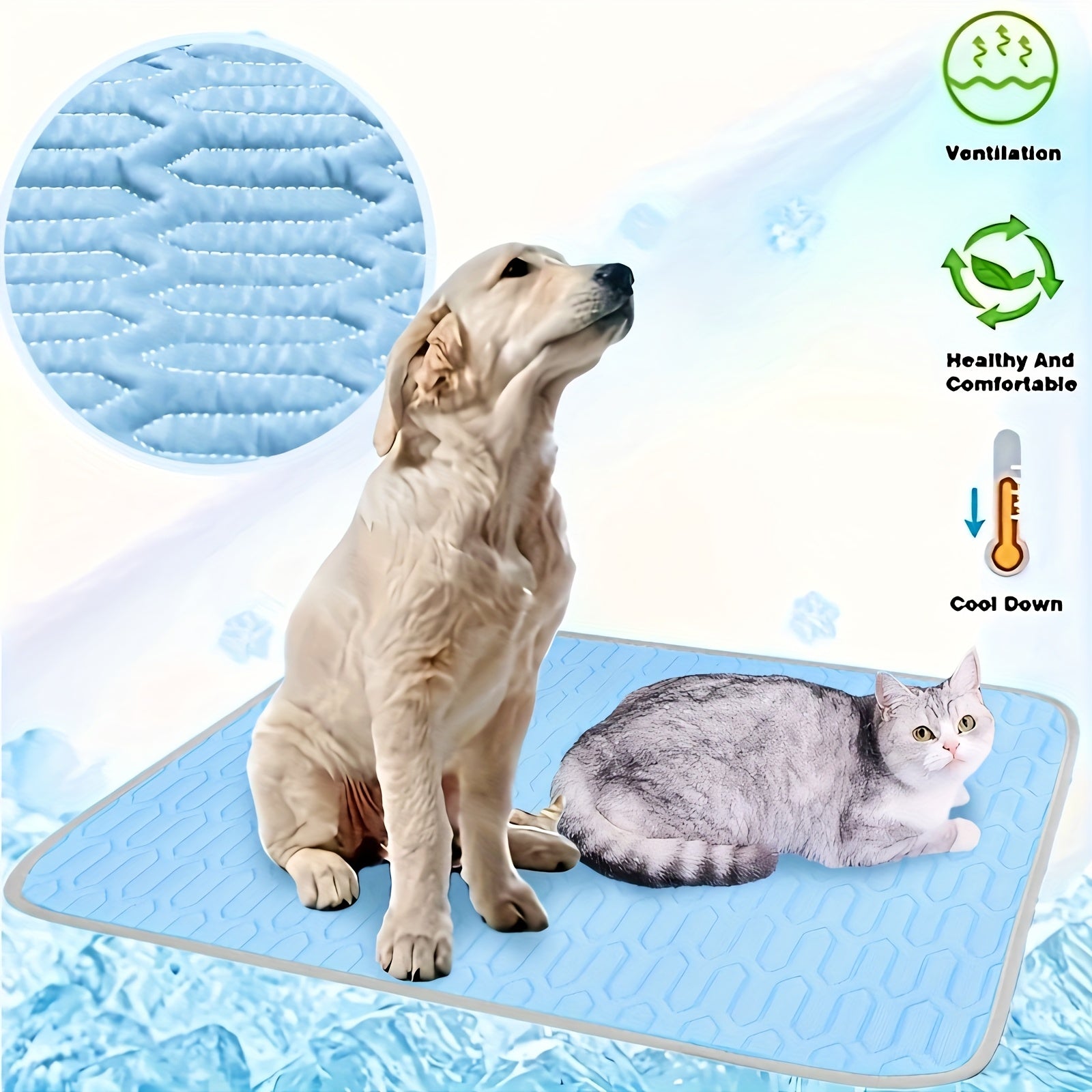 Cooling mat for pets