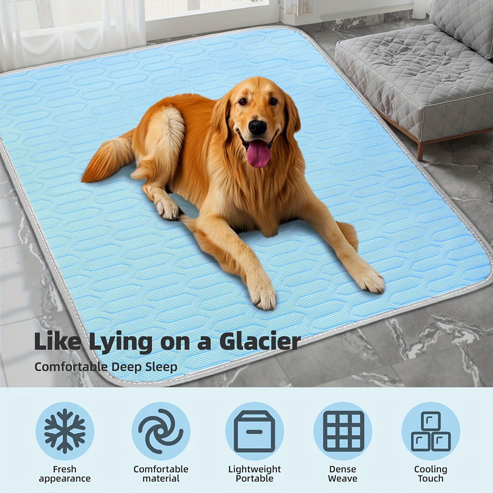 Cooling mat for pets