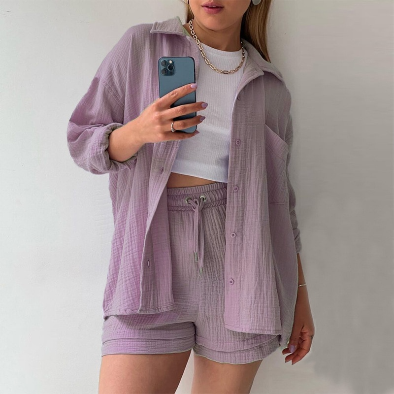 Kayleigh | Cotton two-piece set