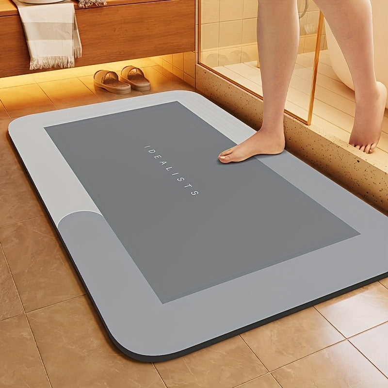 Quick-Dry Non-Slip Bathroom Mat