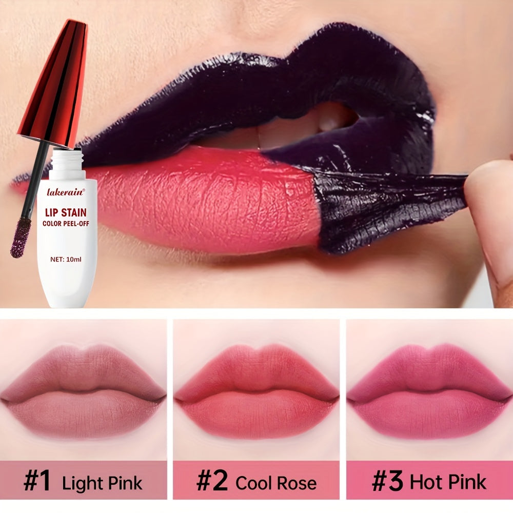 Peel-off lipstick