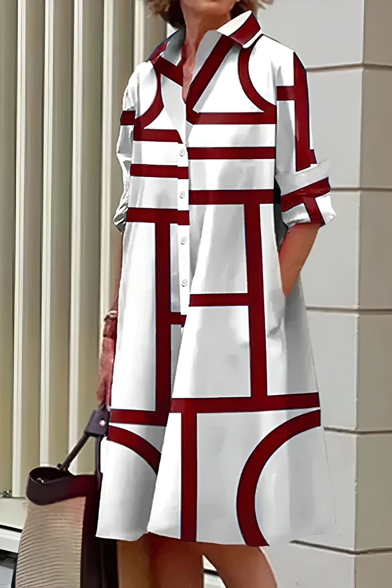Dana | Geometric dress