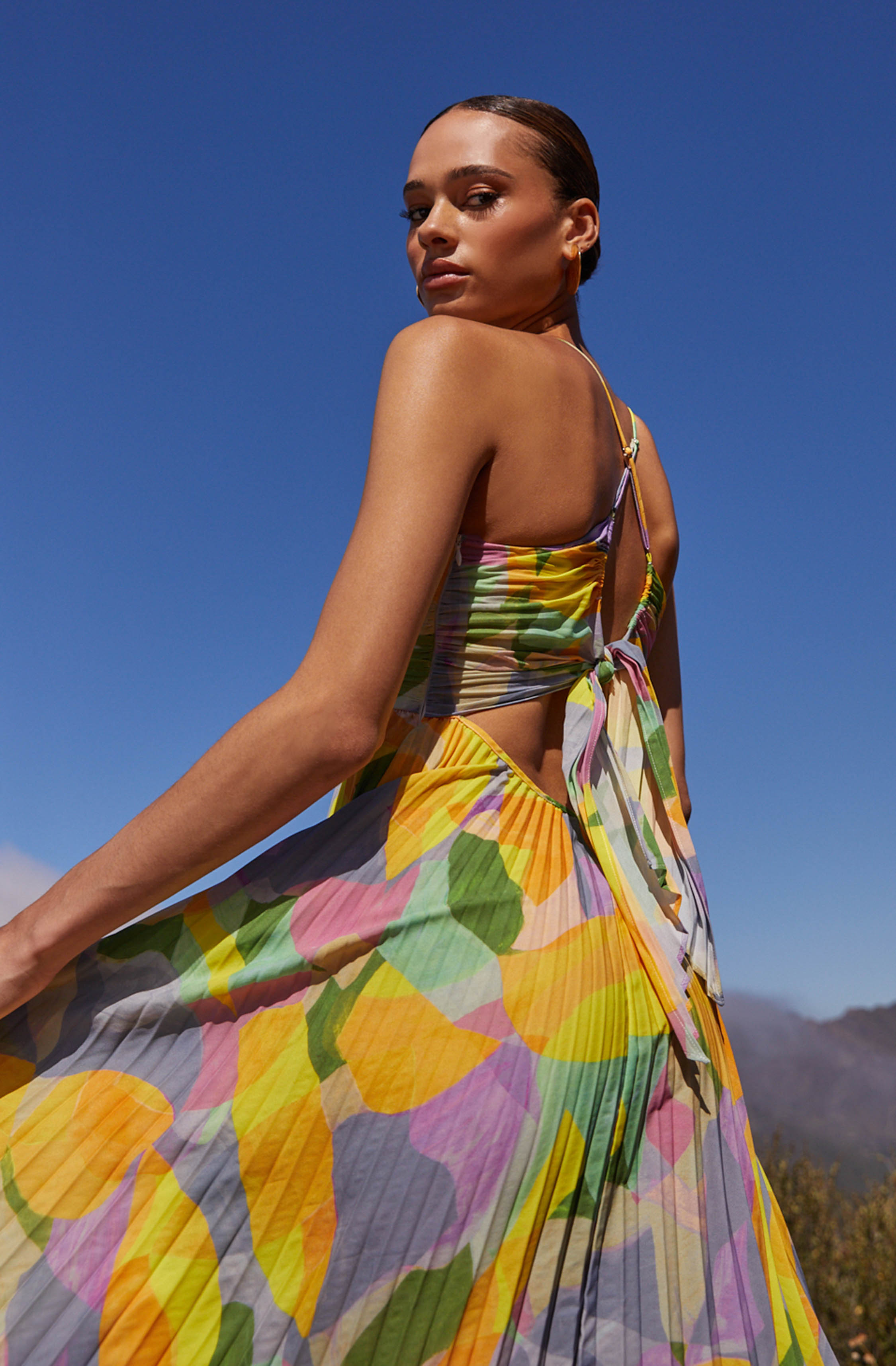 Daisy – Maxi dress with flowers