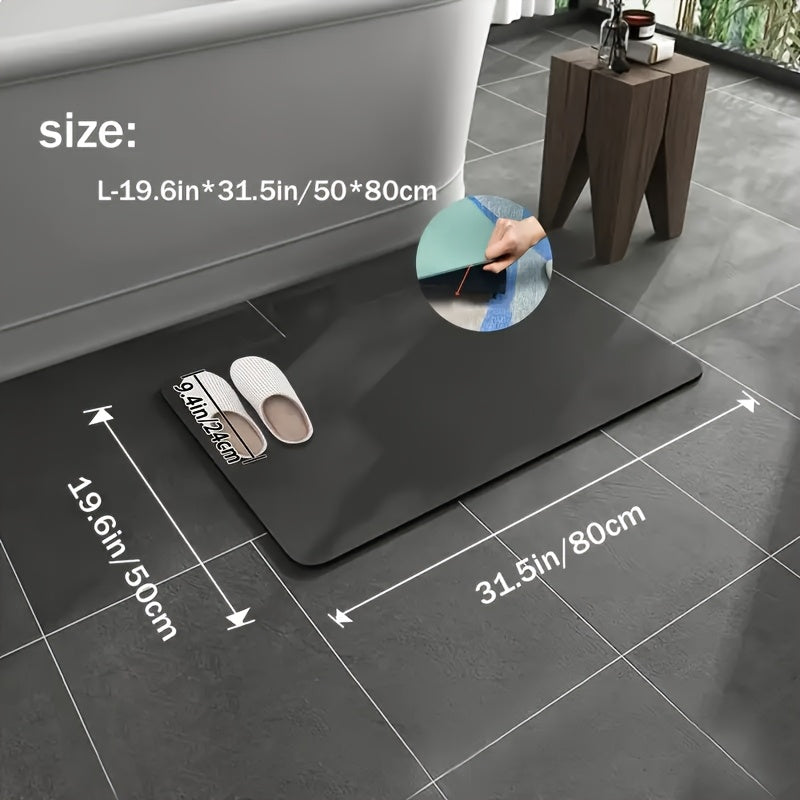 Quick-Dry Non-Slip Bathroom Mat